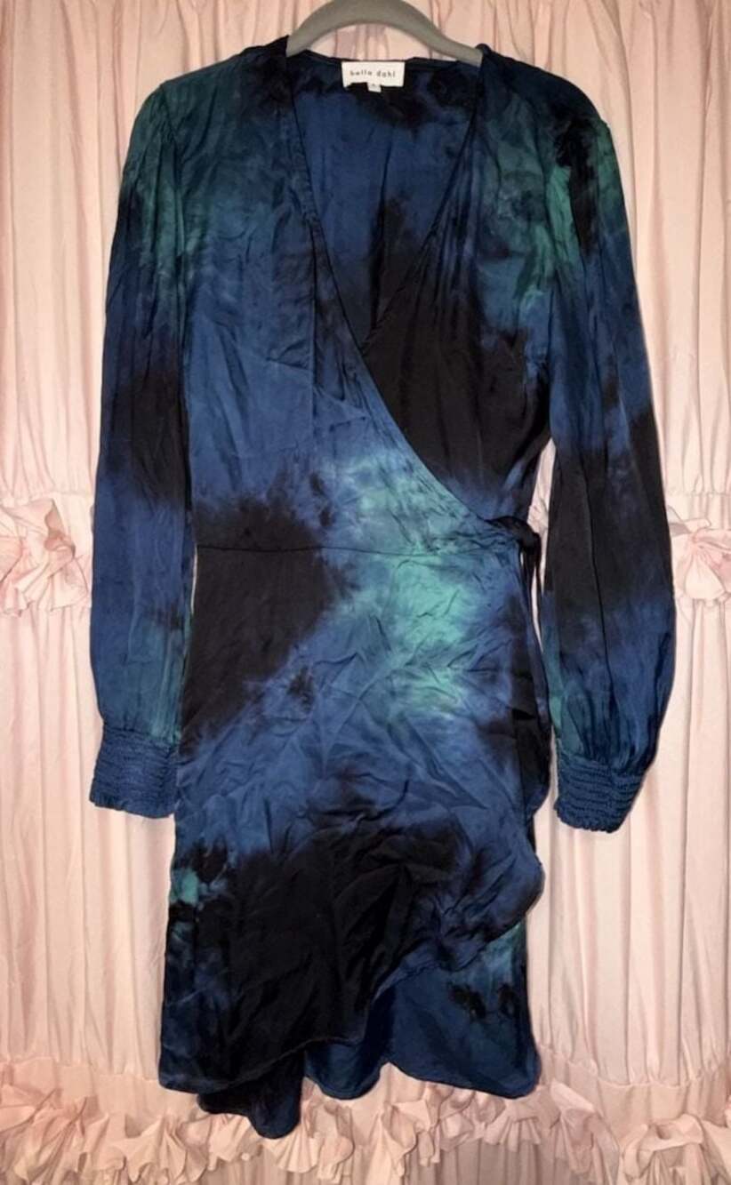 Bella Dahl - Women's Smocked Raglan Mini Dress – size small
